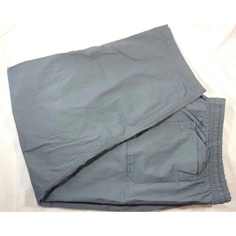L.L. Bean Women's Favorite Fit Outdoor Travel Camping Crop Pants - Blue/Gray 24W